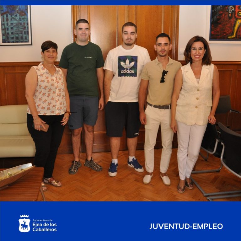 Lee más sobre el artículo El Ayuntamiento de Ejea incorpora 7 jóvenes a su plantilla en el marco del programa JOVEM