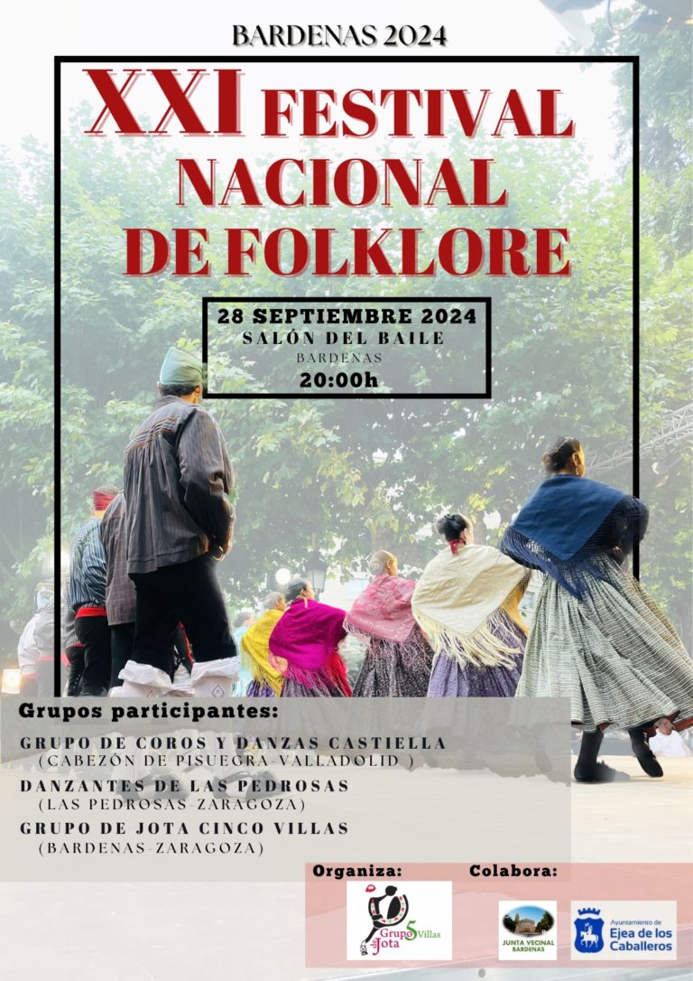 Lee más sobre el artículo XXI Festival Nacional de Folklore- Bardenas