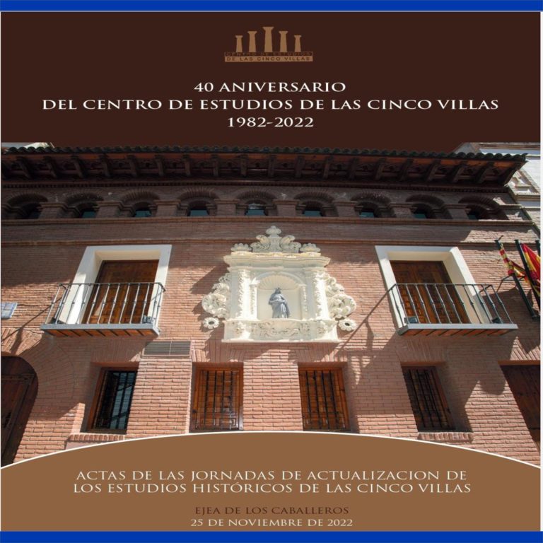 Lee más sobre el artículo Presentación de las Actas de las Jornadas de Actualización de los Estudios Históricos de las Cinco Villas