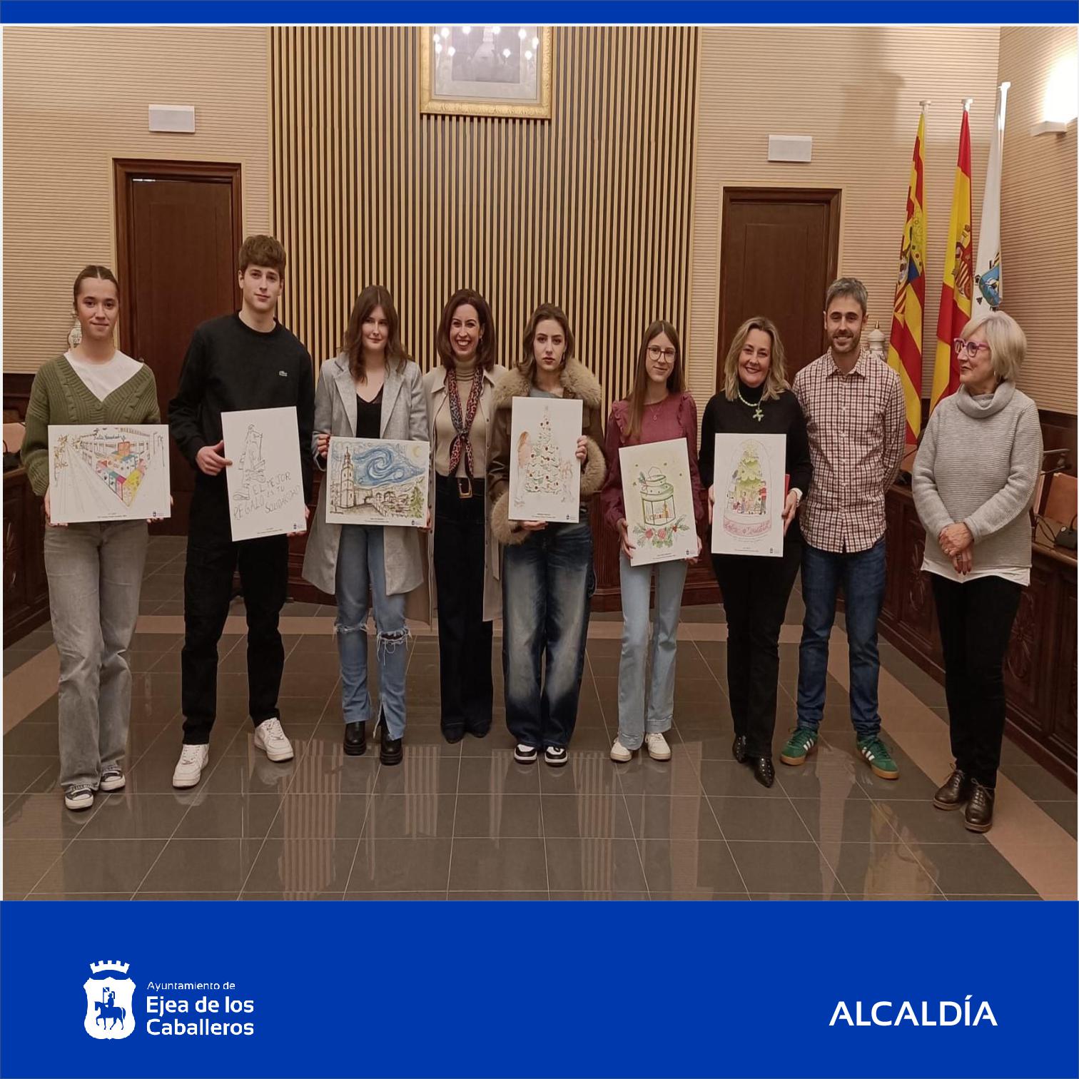 En este momento estás viendo Fallado el XI Concurso de postales navideñas de Ejea