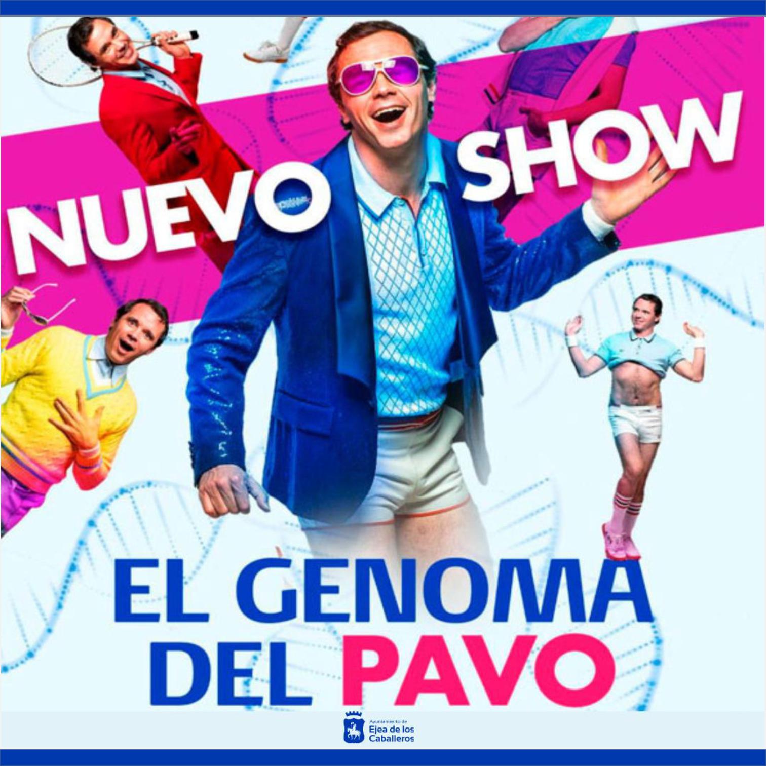 En este momento estás viendo “El Genoma del pavo”: Un divertido show del humorista Rafa Maza y su personaje Fabiolo, a la búsqueda de la felicidad