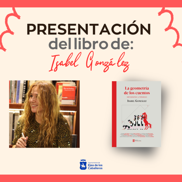 Lee más sobre el artículo Isabel González presenta su libro “La geometría de los cuentos. Infografías Literarias”