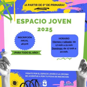 Lee más sobre el artículo El «Espacio Joven», un lugar de encuentro para la juventud ejeana