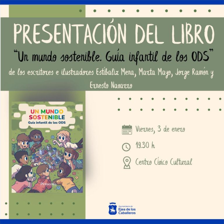 Lee más sobre el artículo “Un mundo sostenible. Guía Infantil de los ODS”: Presentación del libro escrito por Marta Mayo y Estíbaliz Mena e ilustrado por Jorge Ramón y Ernesto Navarro