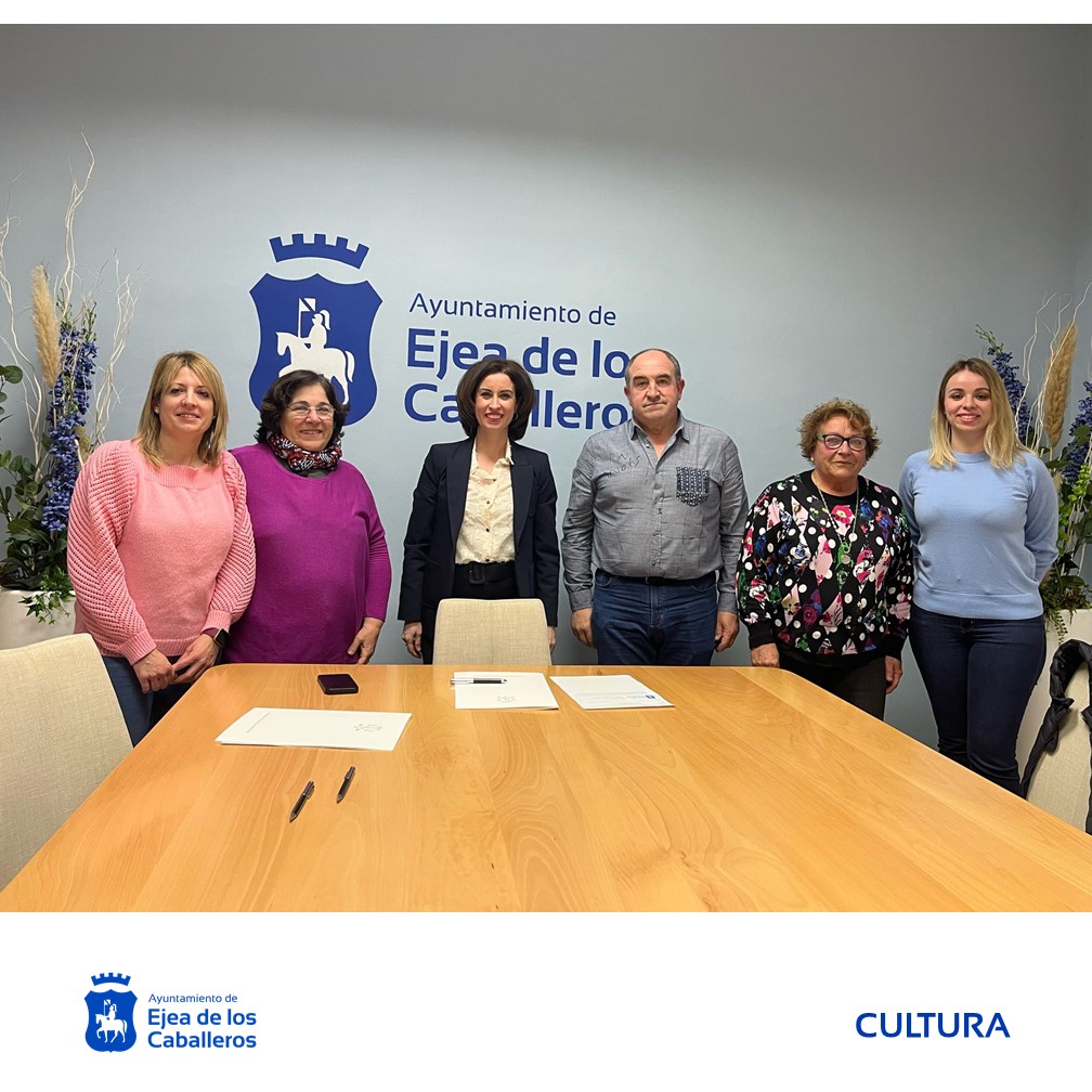 En este momento estás viendo El Ayuntamiento de Ejea firma un nuevo convenio de colaboración la Asociación Cultural «La Armónica» de Rivas