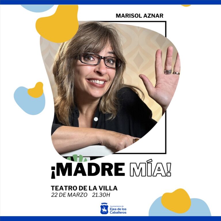 Lee más sobre el artículo “¡Madre mía!”: Una comedia sobre las madres en forma de monólogo de la gran artista aragonesa Marisol Aznar