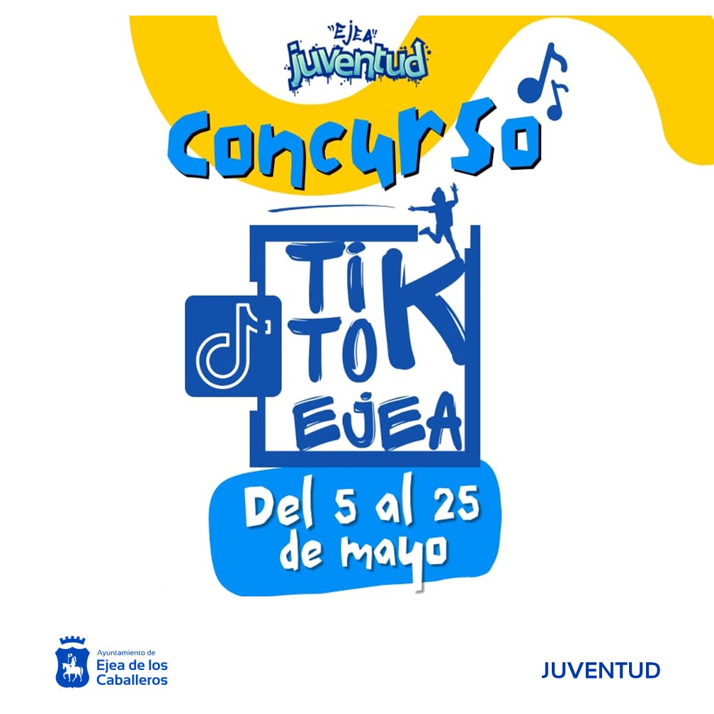 En este momento estás viendo Ejea lanza su I Concurso de Tik Tok para jóvenes: creatividad, redes sociales y premios en comercio local