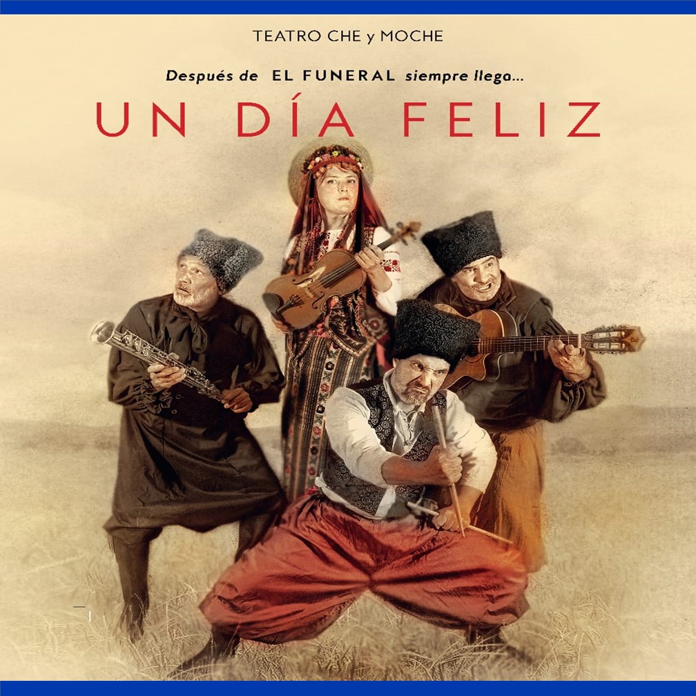 En este momento estás viendo La compañía Che y Moche representará “Un día feliz: un espectáculo de teatro musical lleno de humor y originalidad, candidato a los Premios Max 2025