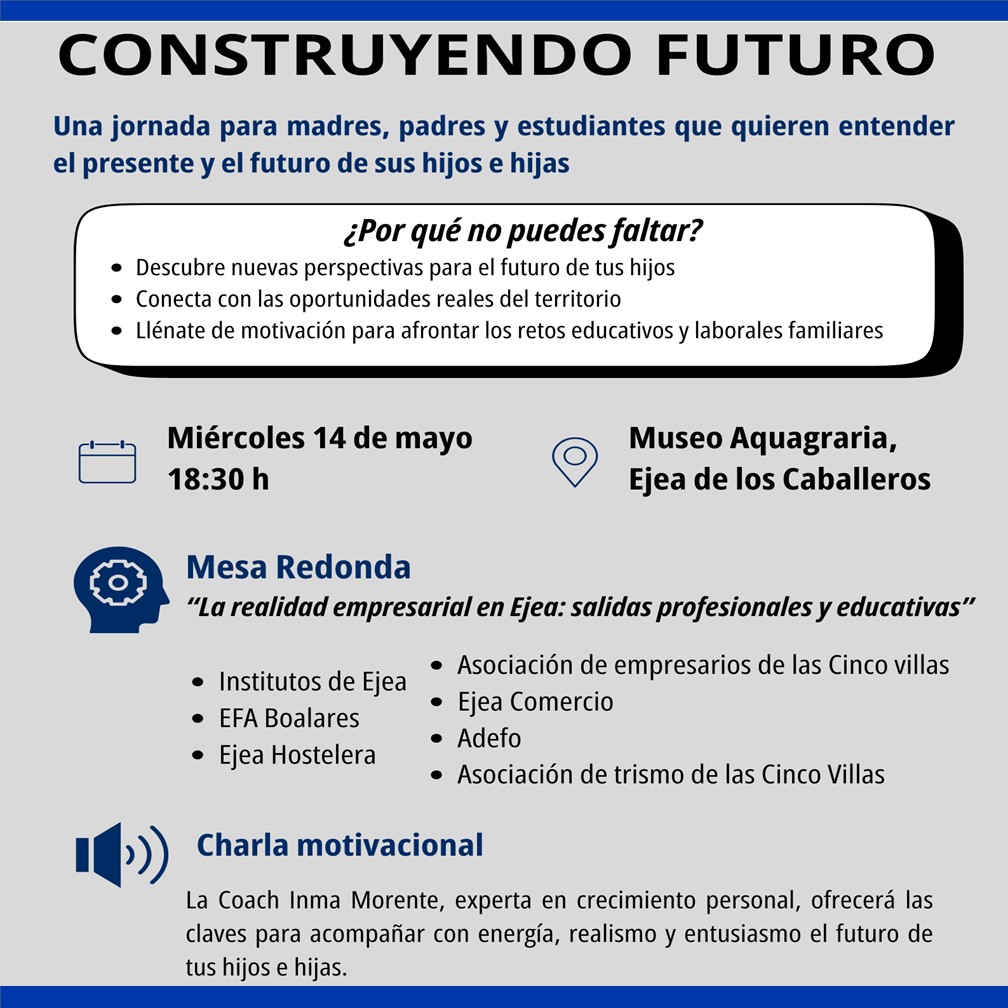En este momento estás viendo “Construyendo Futuro” una jornada para madres, padres, familias en general y estudiantes, en el marco de la Escuela municipal de Familias