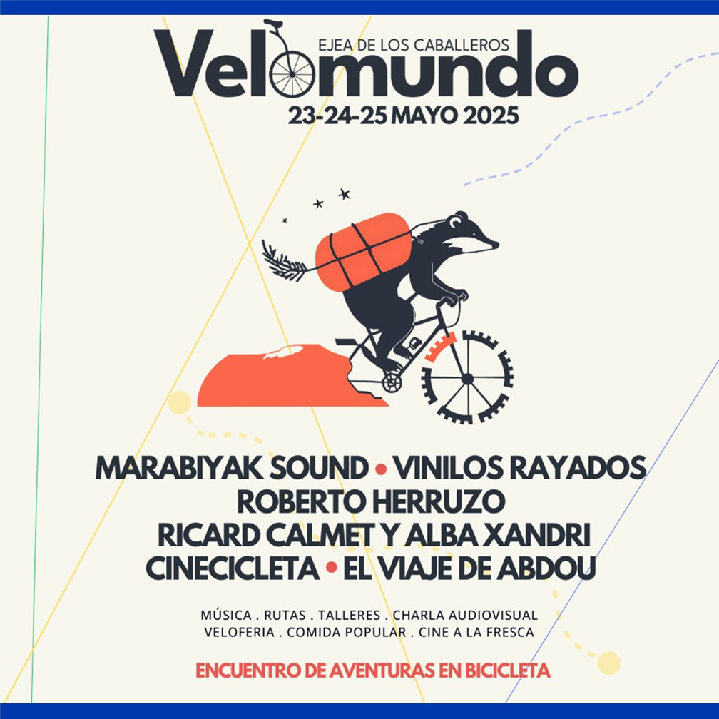 En este momento estás viendo Velomundo Ejea 2025: conoce toda la programación