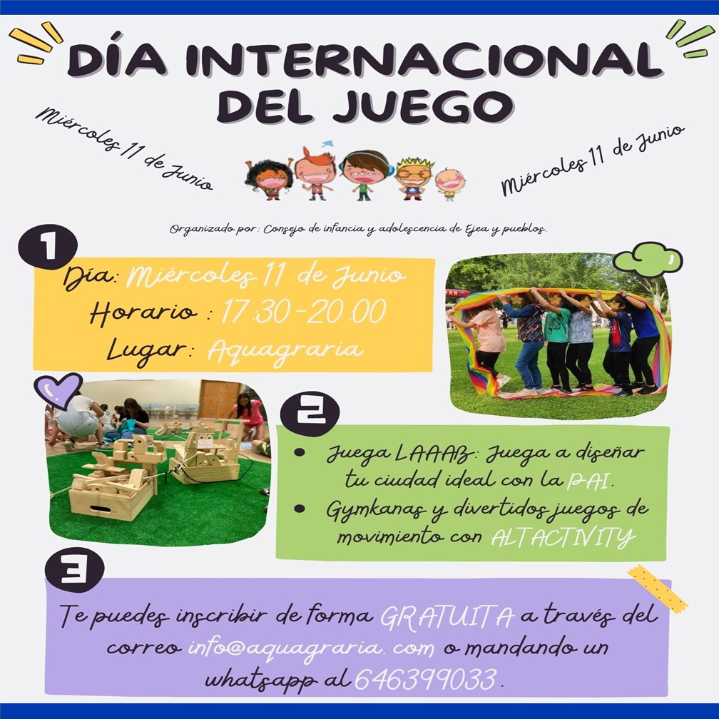 En este momento estás viendo Ejea celebra el Día Internacional del Juego
