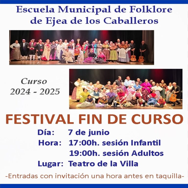 Lee más sobre el artículo La Escuela municipal de Folklore pone fin al curso 2024-2025 con un festival