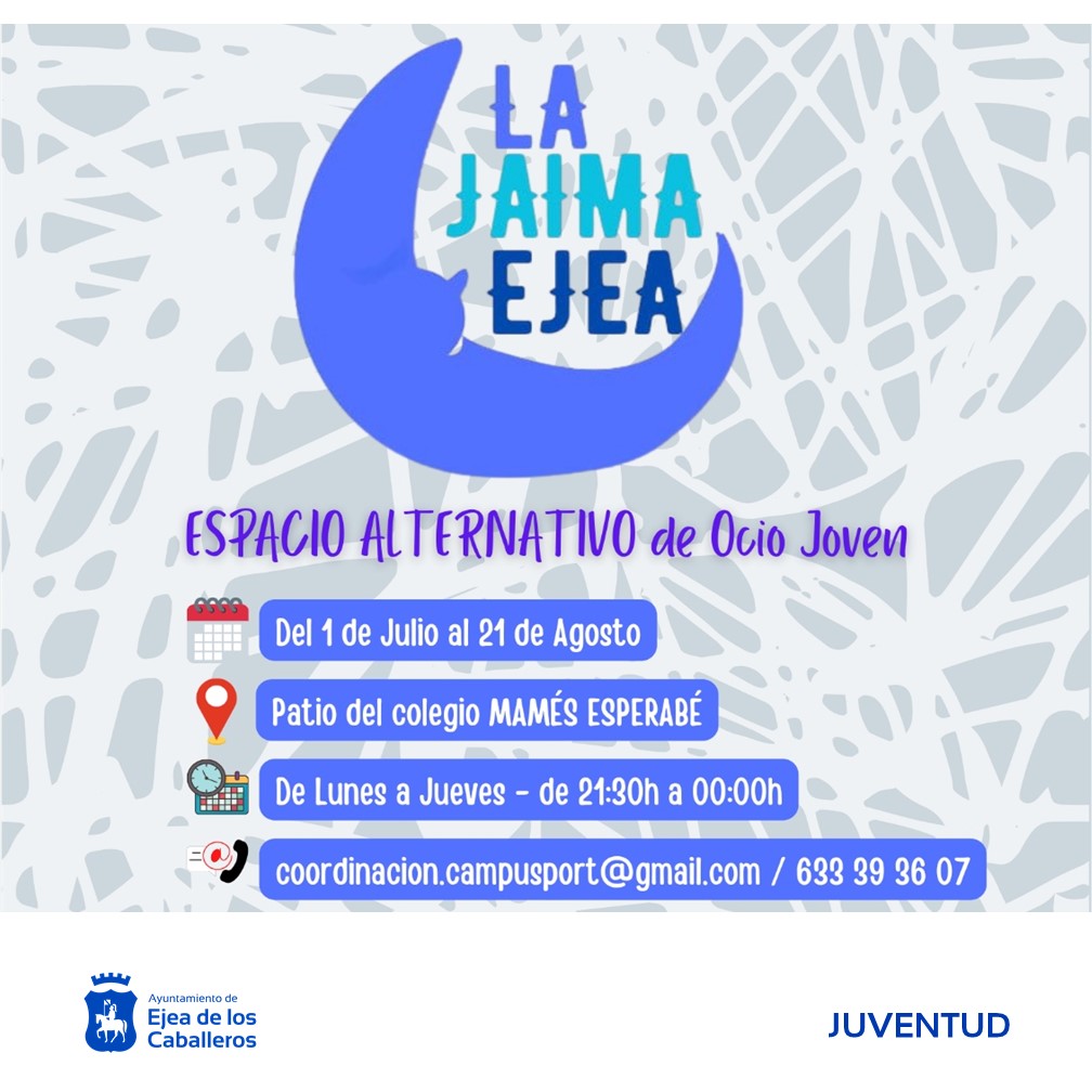 En este momento estás viendo Apertura de La Jaima, un espacio de ocio para la juventud ejeana