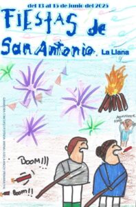 Portada programa fiestas de La Llana