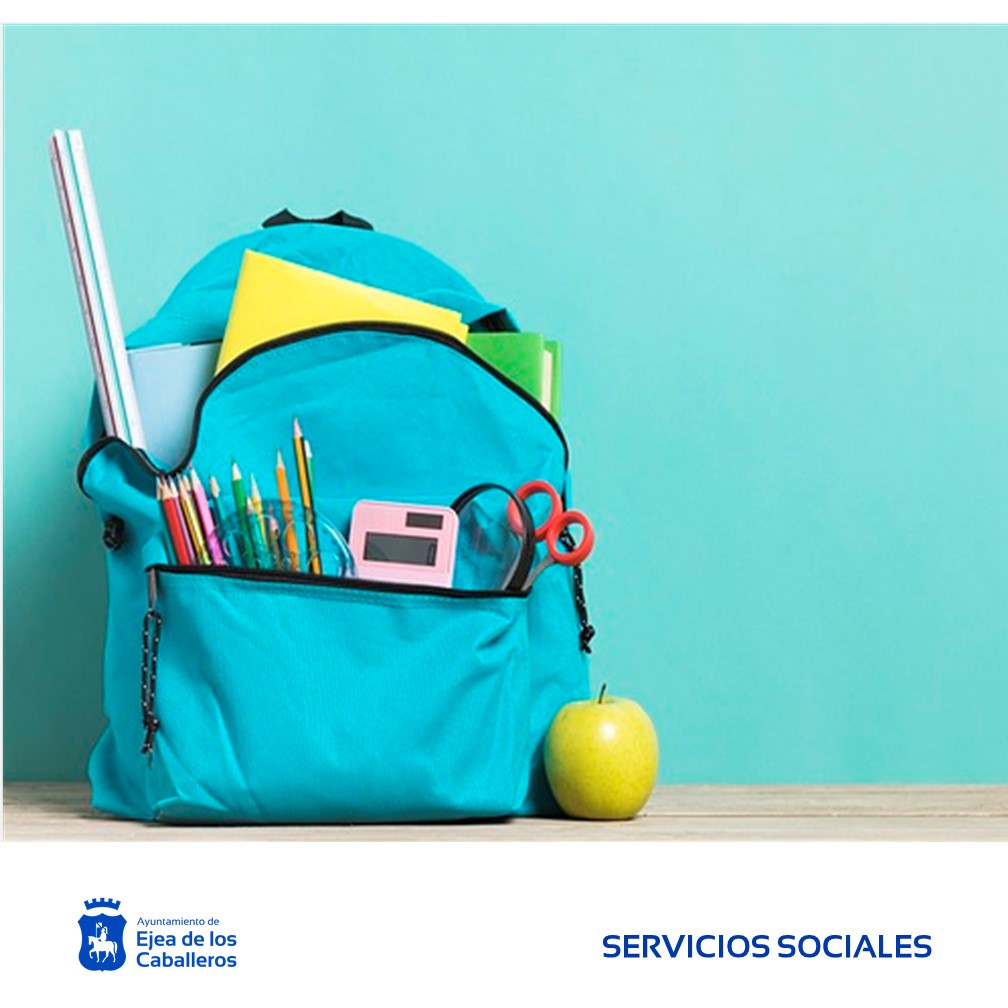 En este momento estás viendo El Ayuntamiento de Ejea abre plazo de solicitud de becas para libros, material curricular, y comedor para el curso 2025-2026