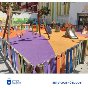 Lee más sobre el artículo Instalación y reacondicionamiento de zonas de juegos infantiles y de gimnasio para personas mayores