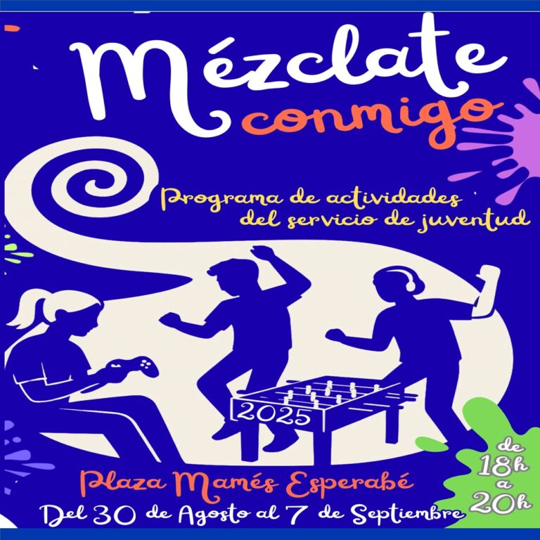 Lee más sobre el artículo Mézclate conmigo 2025: la plaza Mamés Esperabé volverá a ser el epicentro del ocio juvenil en as fiestas patronales