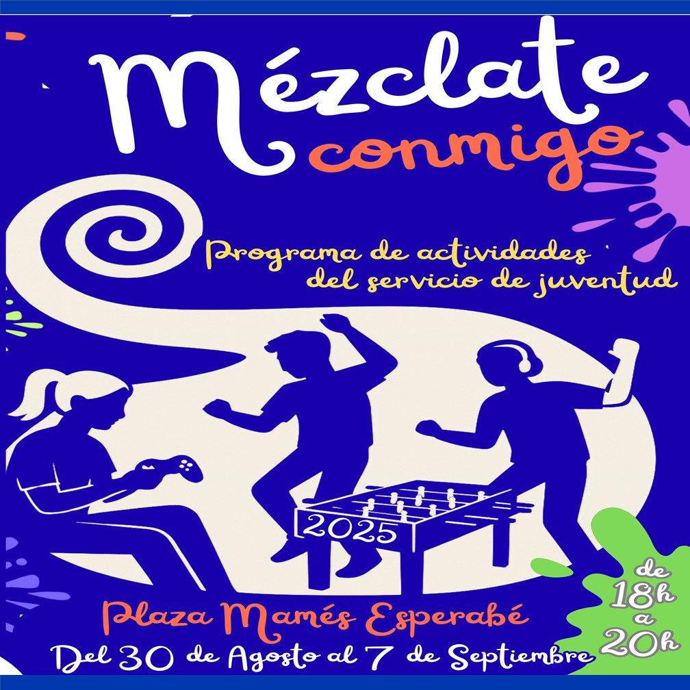 En este momento estás viendo Mézclate conmigo 2025: la plaza Mamés Esperabé volverá a ser el epicentro del ocio juvenil en as fiestas patronales