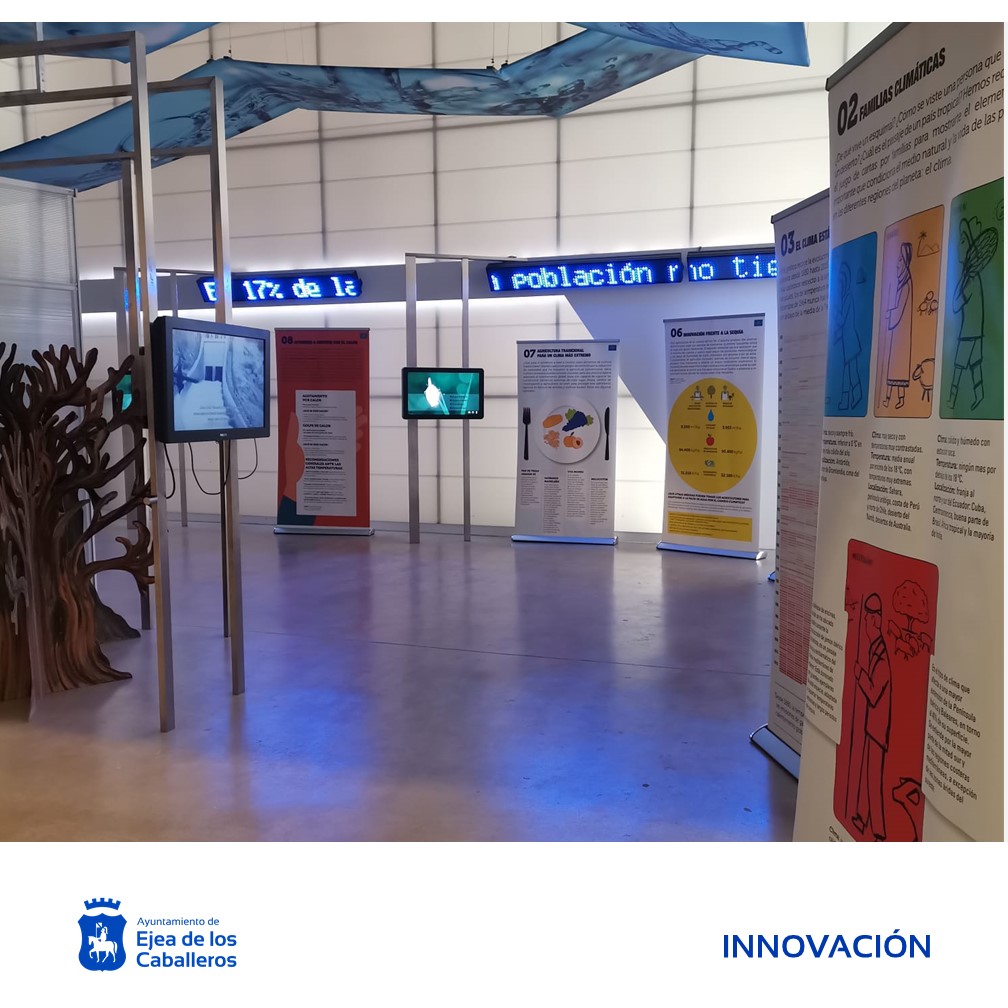En este momento estás viendo Ejea acoge una exposición con motivo del Día Internacional contra el Cambio Climático para concienciar a la ciudadanía sobre sus efectos reales