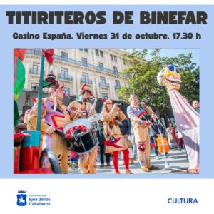 Lee más sobre el artículo “Diabluras”: un espectáculo infantil de Tirititeros de Binéfar para celebrar la fiesta de las ánimas con humor y diversión
