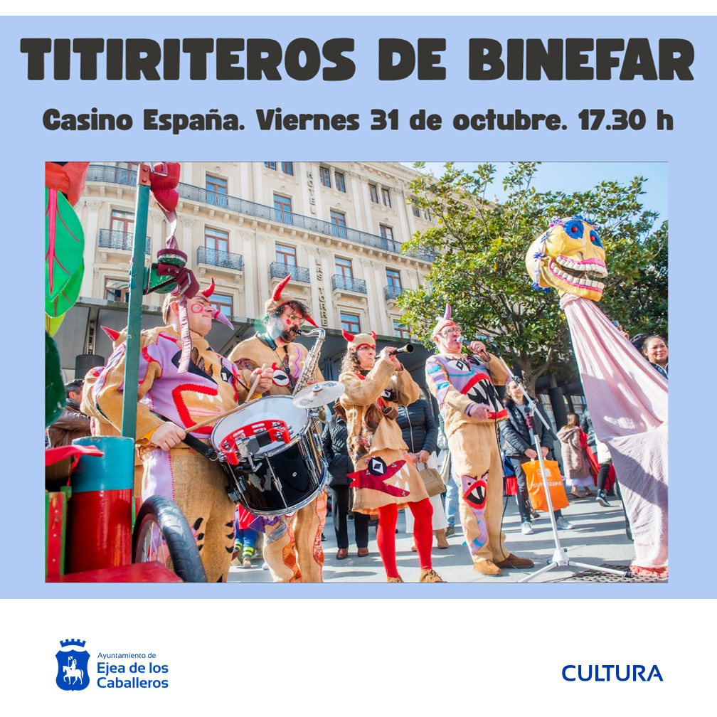 En este momento estás viendo “Diabluras”: un espectáculo infantil de Tirititeros de Binéfar para celebrar la fiesta de las ánimas con humor y diversión