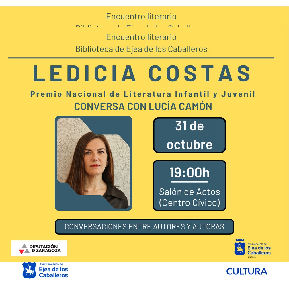 En este momento estás viendo Encuentro con la autora Ledicia Costas, Premio Nacional de Literatura Infantil