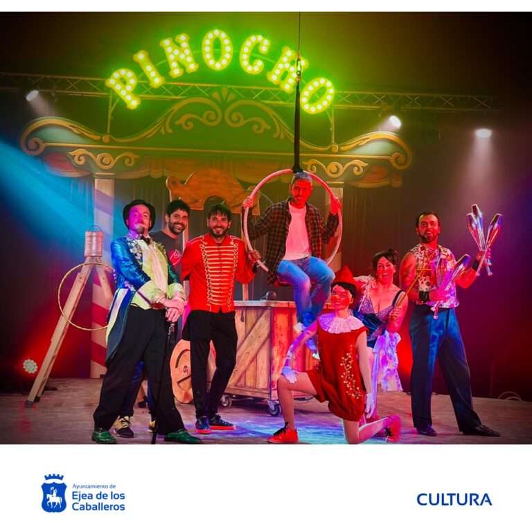 Lee más sobre el artículo El circo de Pinocho llega a Ejea de los Caballeros este fin de semana