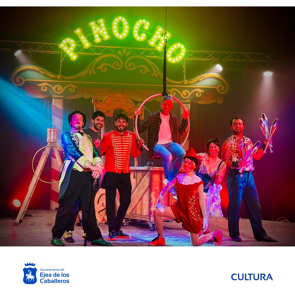 En este momento estás viendo El circo de Pinocho llega a Ejea de los Caballeros este fin de semana