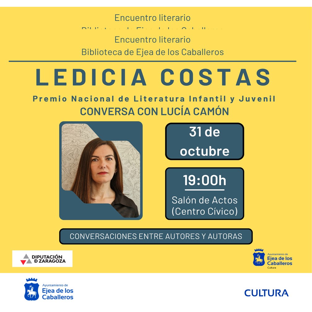 En este momento estás viendo Encuentro con la autora Ledicia Costas, Premio Nacional de Literatura Infantil