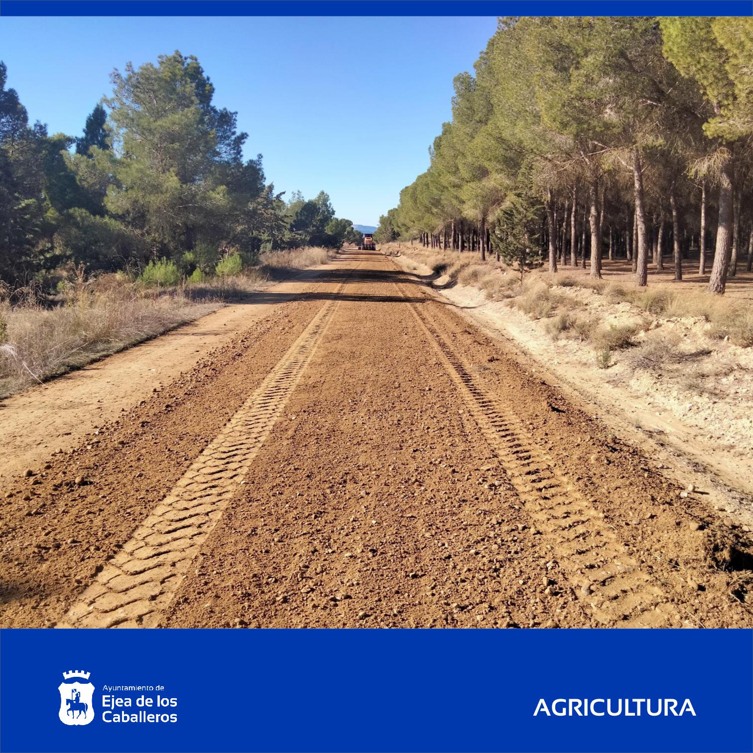En este momento estás viendo Continúan los trabajos de mejora de caminos rurales en Ejea y sus Pueblos