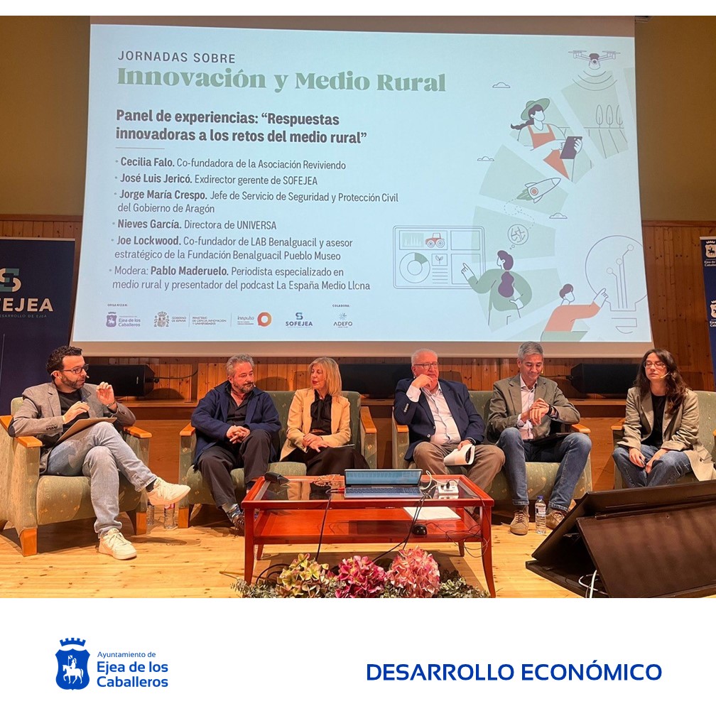 En este momento estás viendo Ejea de los Caballeros, epicentro del debate sobre la innovación en el medio rural