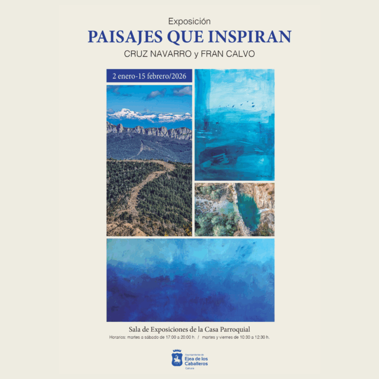 Lee más sobre el artículo “Paisajes que Inspiran”: muestra artística de pintura y fotografía de Cruz Navarro y Fran Calvo