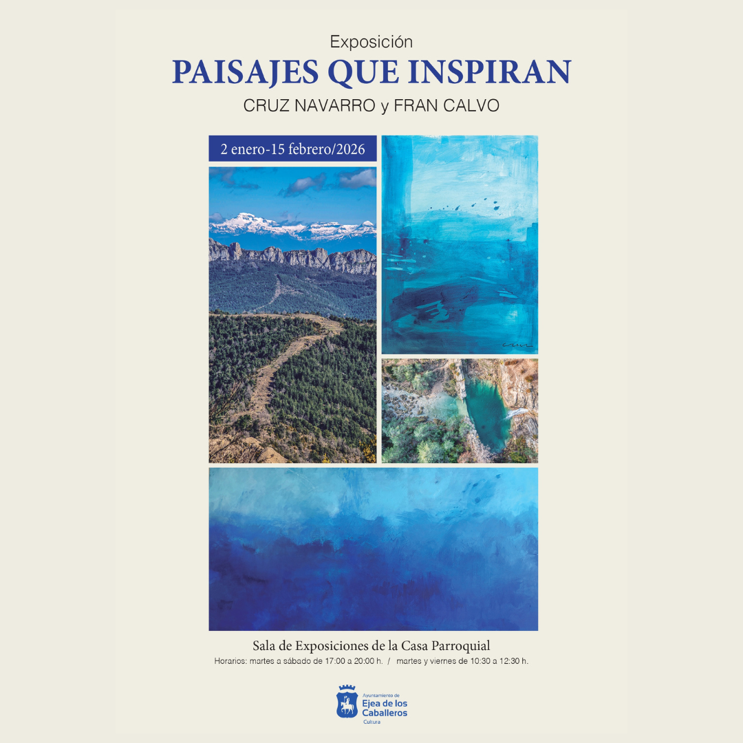 En este momento estás viendo “Paisajes que Inspiran”: muestra artística de pintura y fotografía de Cruz Navarro y Fran Calvo