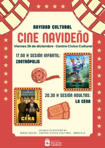 CINE NAVIDEÑO – CARTEL CINE NAVIDAD 26.12.2025