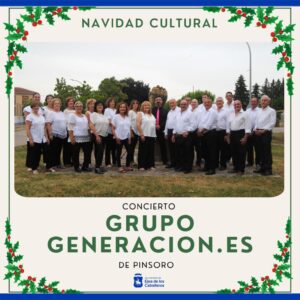 Lee más sobre el artículo El grupo “Generaciones.es” de Pinsoro actuará en el Teatro de la Villa