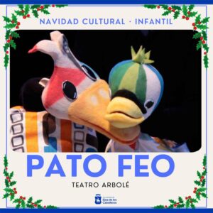 Lee más sobre el artículo Títeres y titiriteros de la compañía Arbolé representarán “Pato Feo”, una versión libre del famoso cuento “El patito feo”