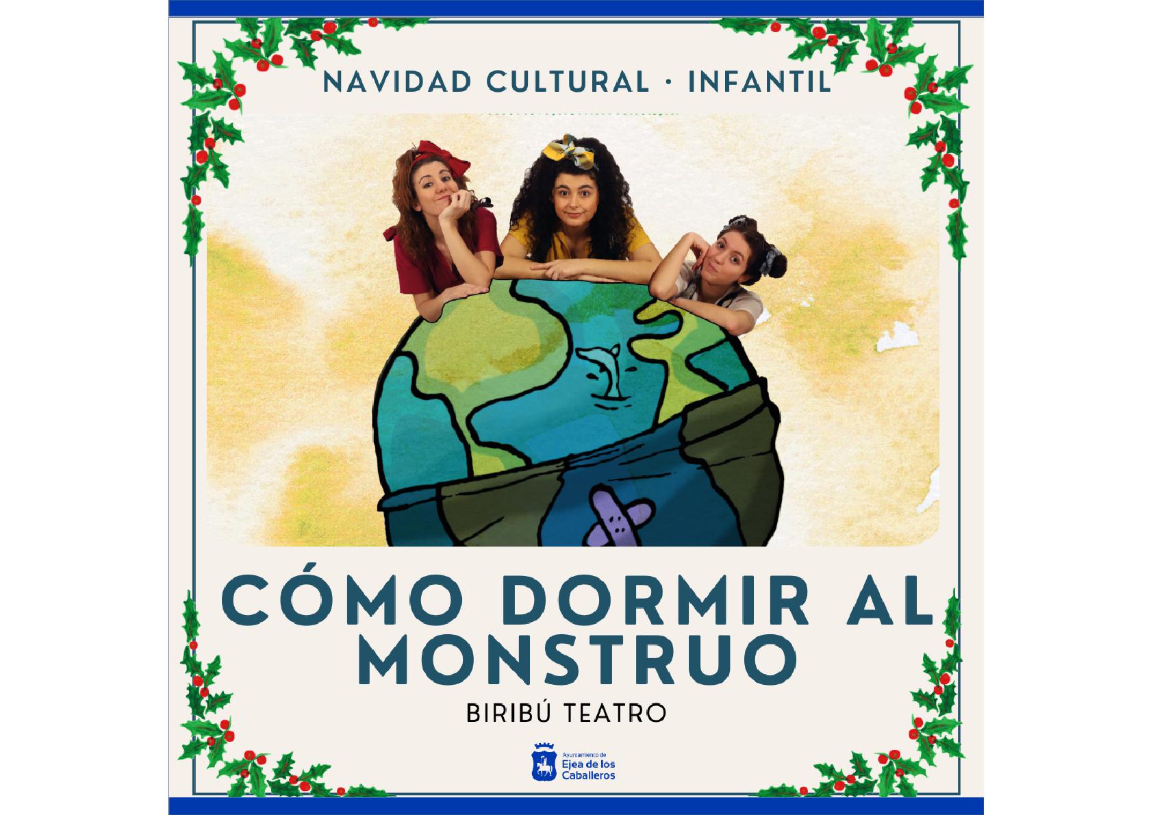 En este momento estás viendo Teatro divertido, educativo y familiar: La compañía Biribú representa “Cómo dormir al monstruo”