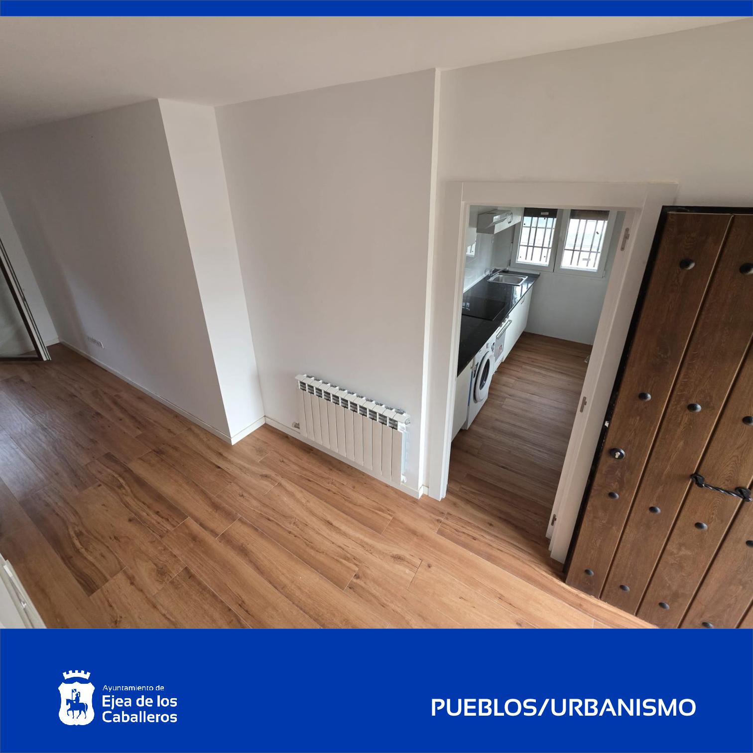 En este momento estás viendo El Ayuntamiento de Ejea ha finalizado las obras de renovación de varias viviendas en los Pueblos de Ejea