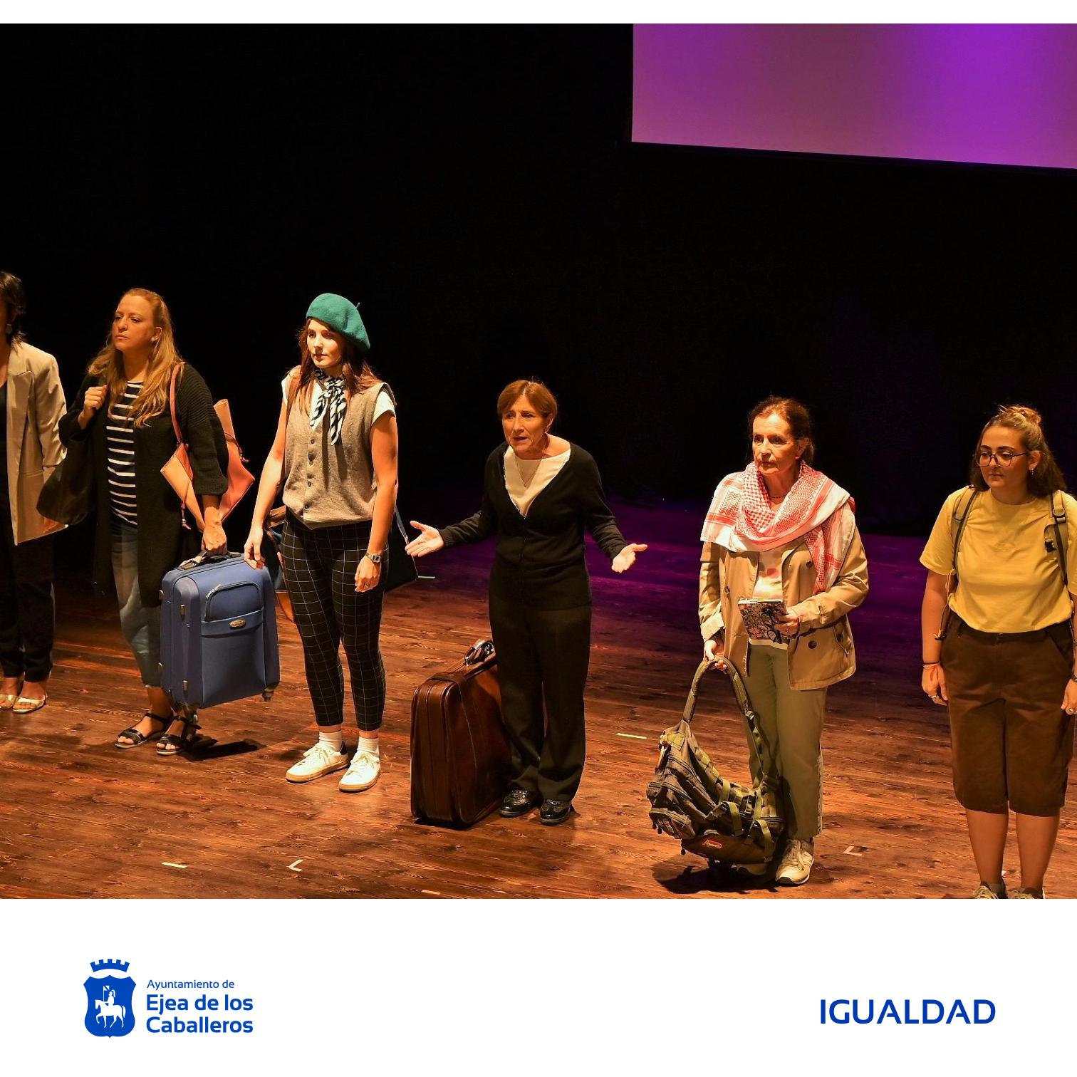 En este momento estás viendo La representación “El viaje” abre la programación para conmemorar el 8 de marzo – Día Internacional de las Mujeres- en Ejea