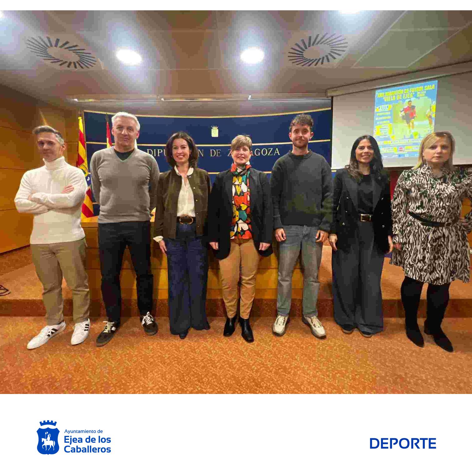 En este momento estás viendo Presentación del XXX Maratón de Fútbol Sala “Villa de Ejea”