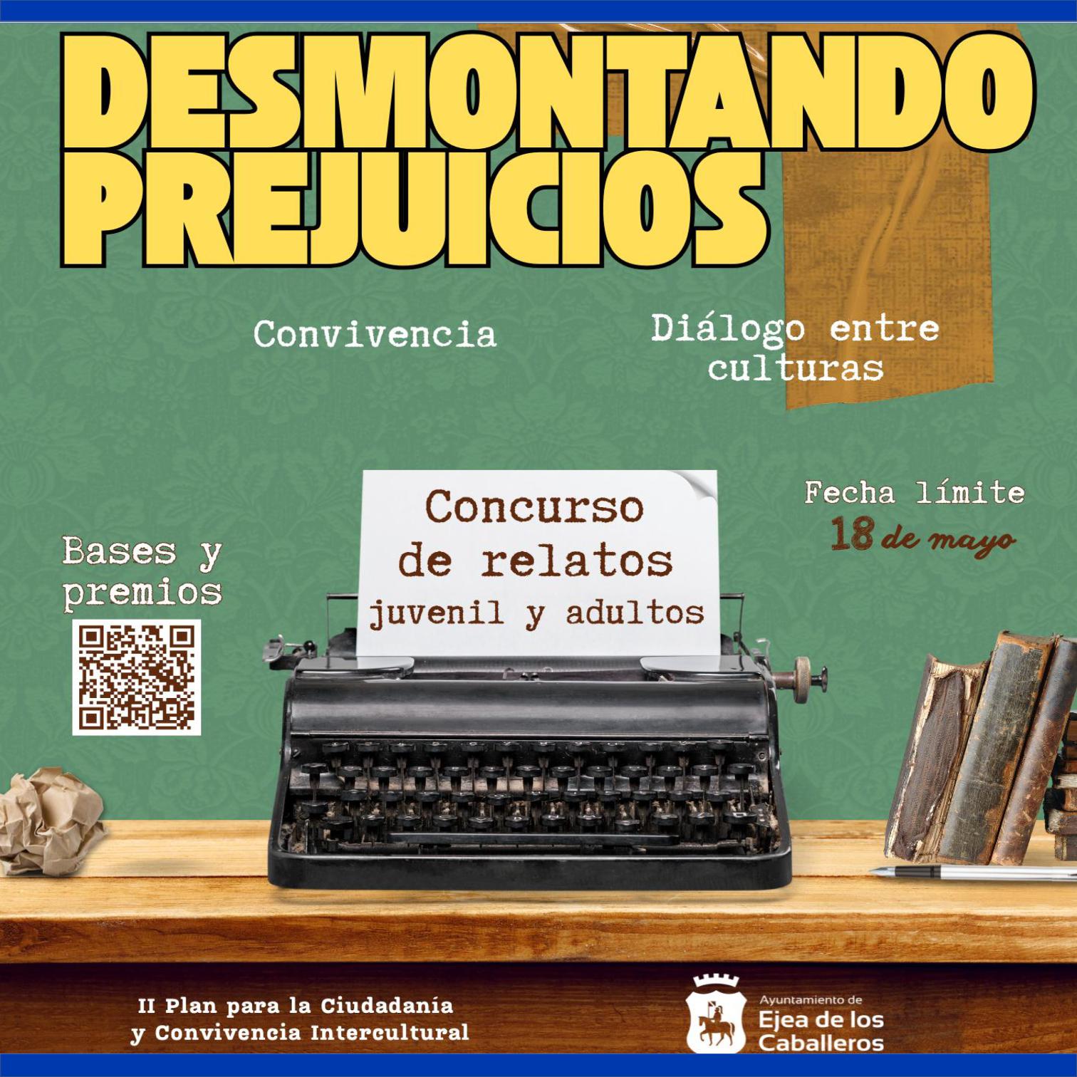 En este momento estás viendo I Concurso de relatos «Desmontando prejuicios» para fomentar la convivencia intercultural