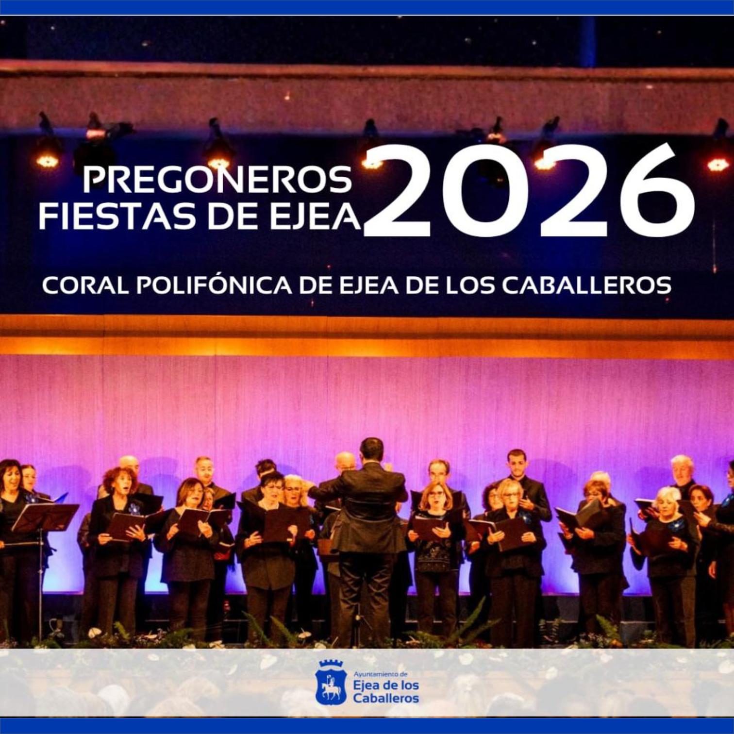 En este momento estás viendo La Coral Polifónica Ejea pregonará las Fiestas de la Virgen de la Oliva 2026