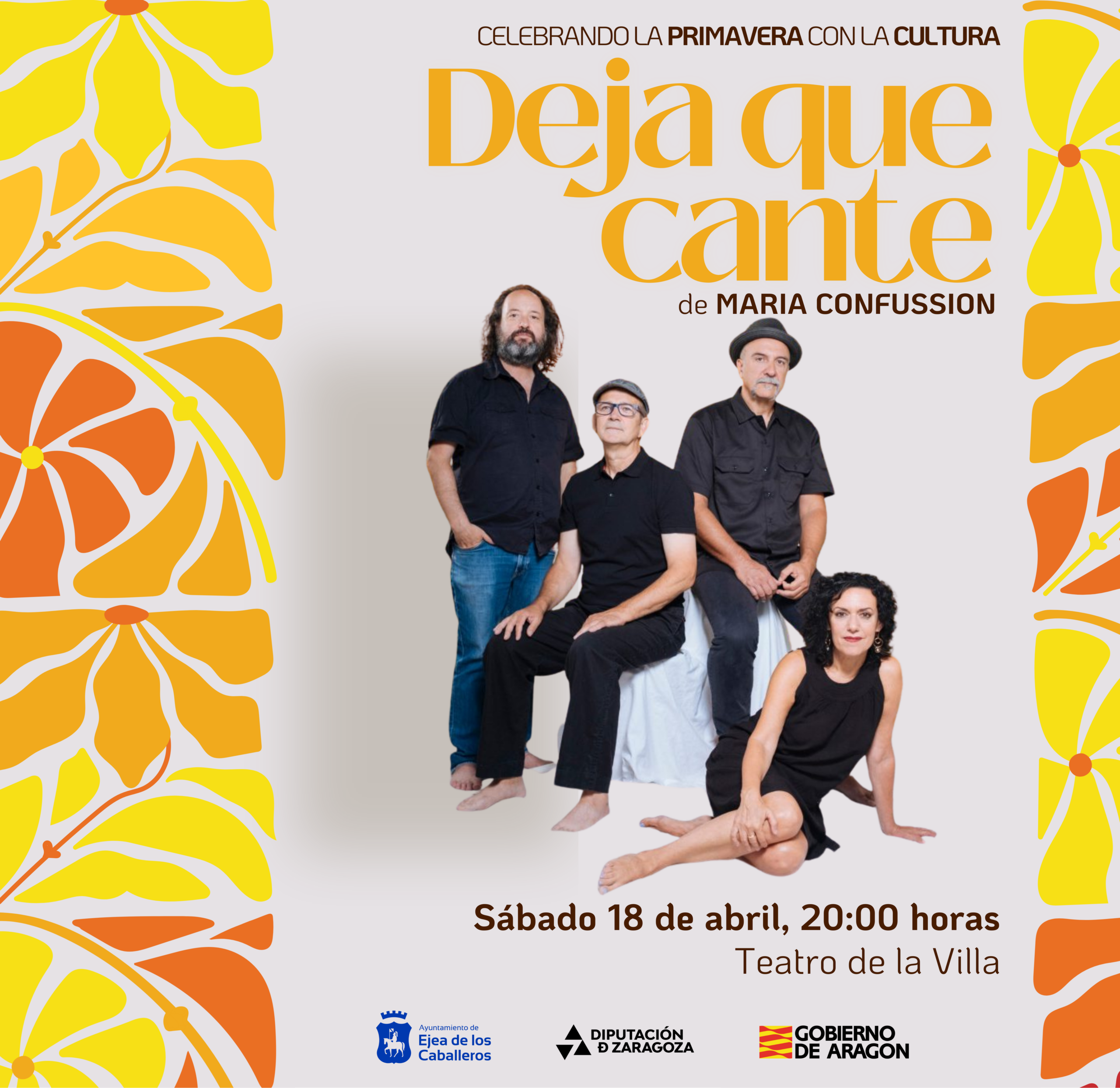 En este momento estás viendo Sensibilidad, compromiso y talento en el concierto “Deja Que Cante” del Grupo Mariaconfussion