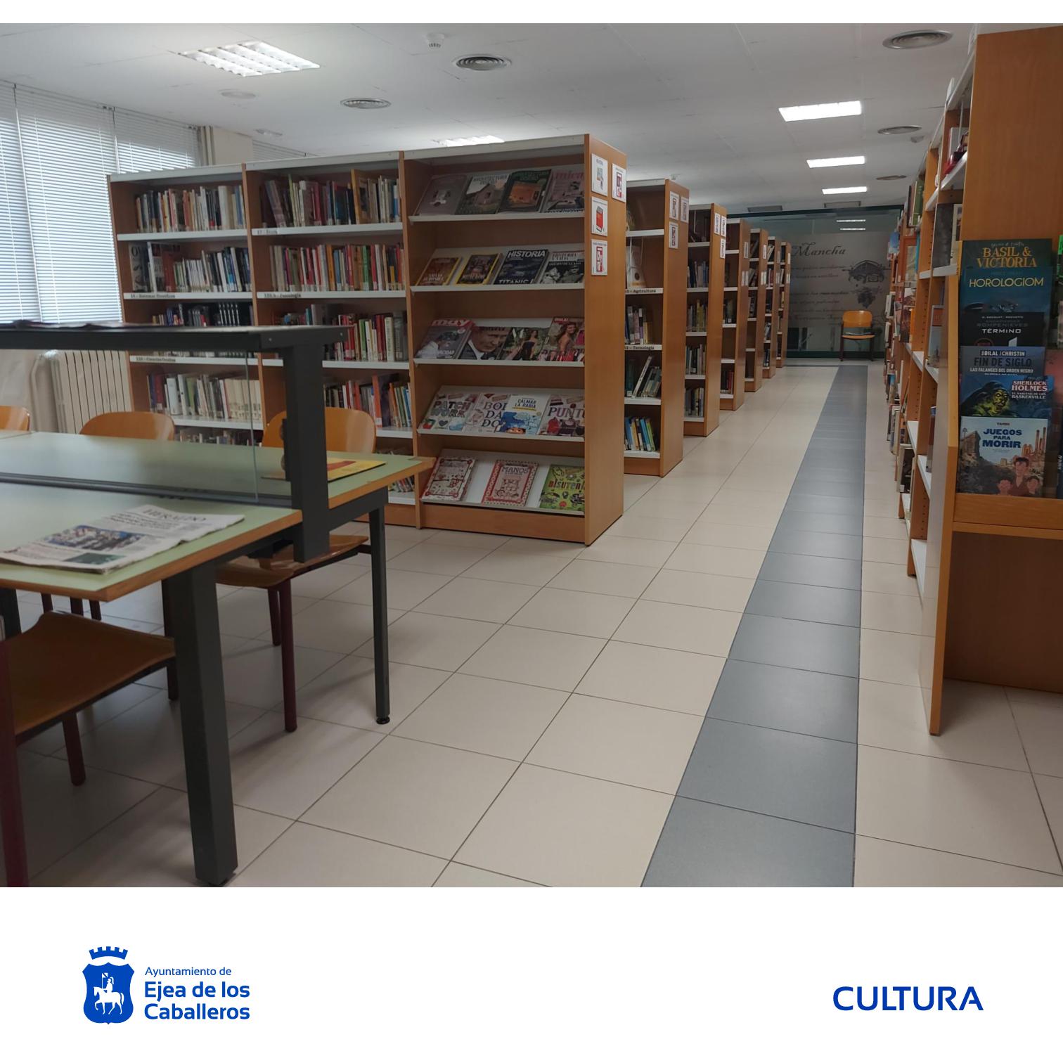 En este momento estás viendo El Ayuntamiento de Ejea amplía el horario de estudio de la biblioteca municipal este final de curso