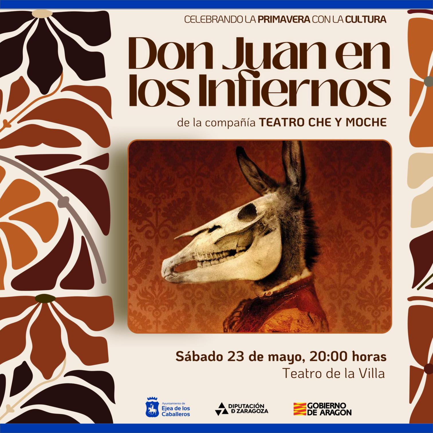 En este momento estás viendo “Don Juan en los Infiernos”: Una versión de la compañía de Teatro CHE y MOCHE sobre la figura clásica de Don Juan
