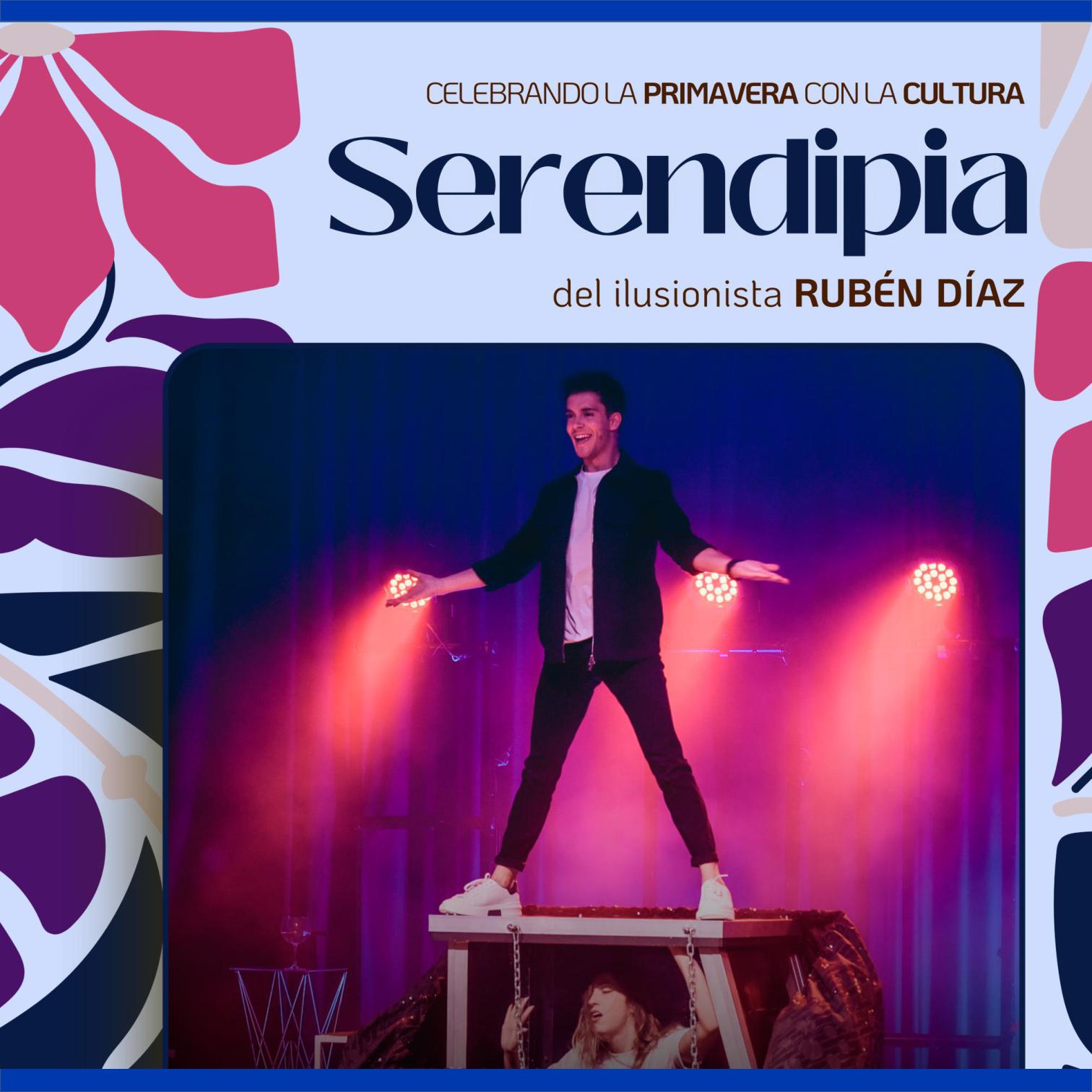 En este momento estás viendo “Serendipia”, un espectáculo de magia moderna del ilusionista Rubén Díaz con el que se cierra la programación cultural de primavera
