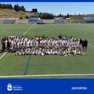Lee más sobre el artículo 130 niños de Ejea han participado en el campus que el Real Madrid ha realizado en la Ciudad Deportiva