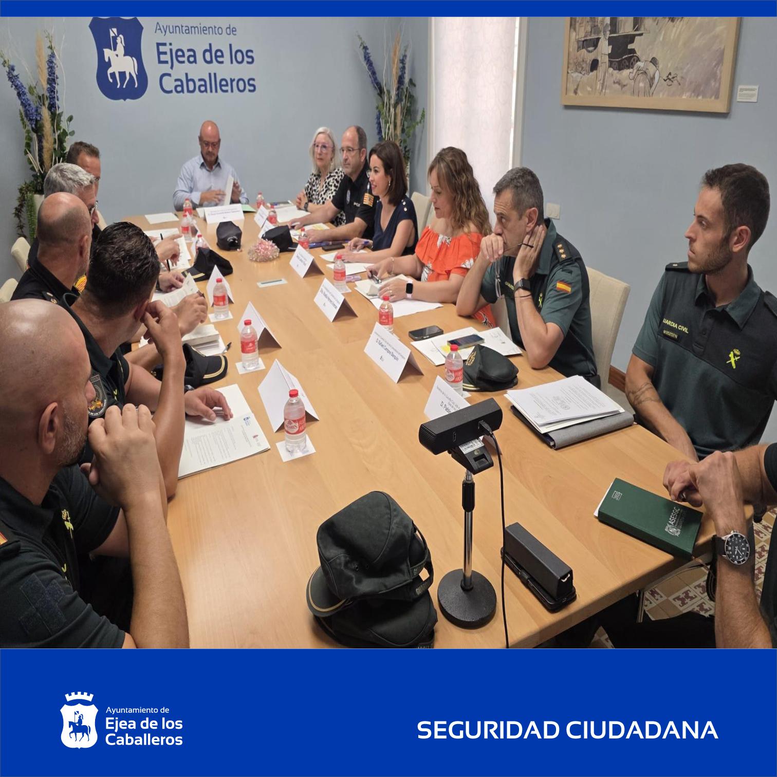 En este momento estás viendo Reunión de la Junta Local de Seguridad: Ejea y sus Pueblos contarán con un Plan de Seguridad Ciudadana