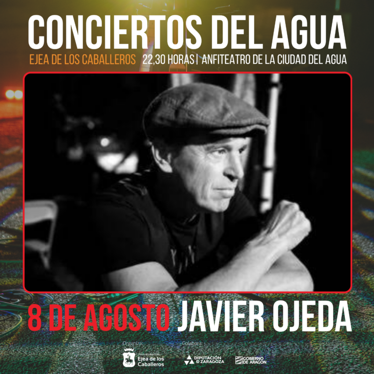 Lee más sobre el artículo Javier Ojeda, una de las voces más icónicas del Pop Español actuará en los Conciertos del Agua
