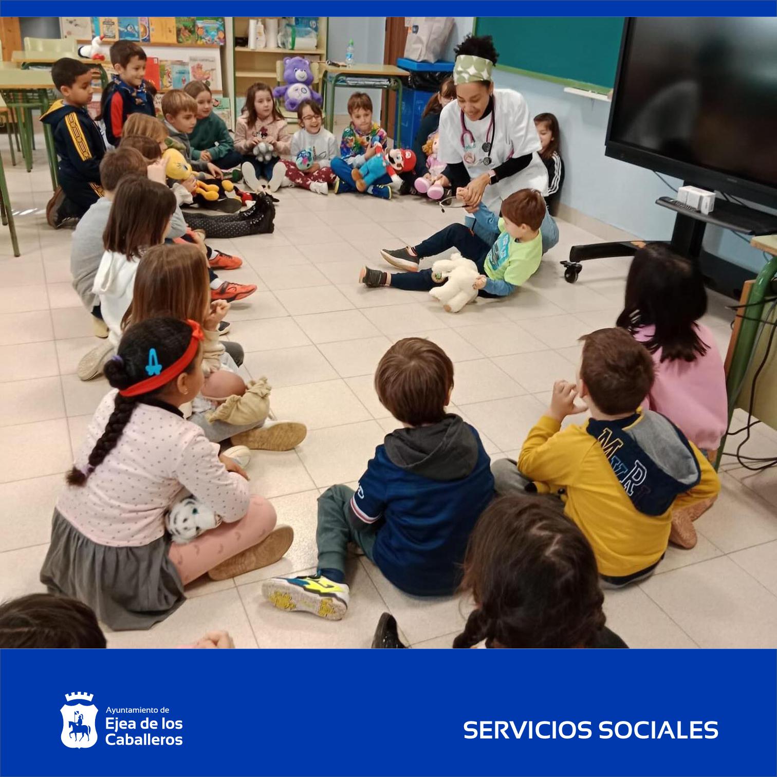 En este momento estás viendo Comienza el programa de prevención en los colegios de Ejea y sus Pueblos